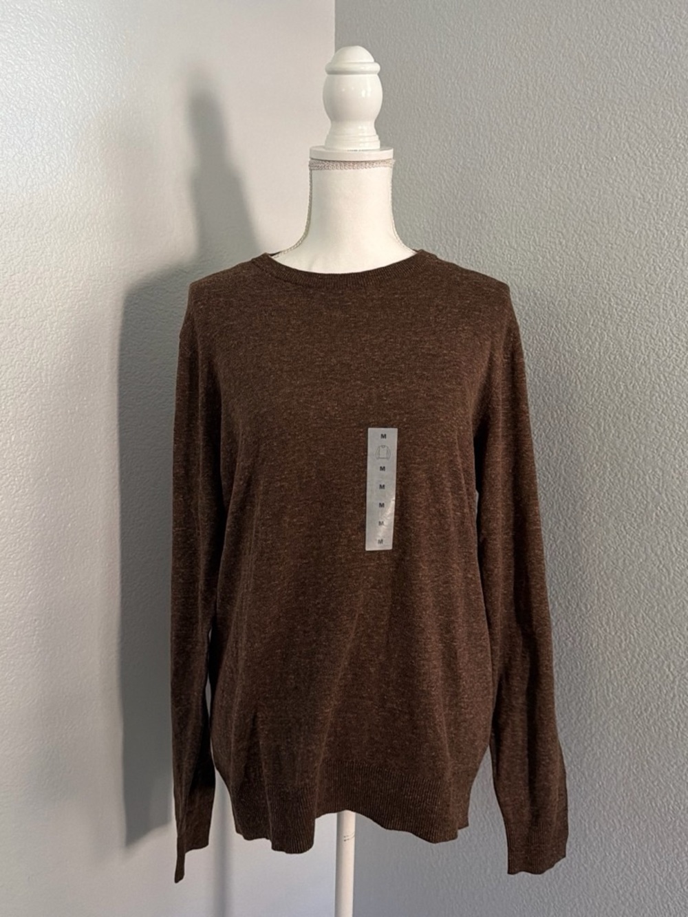 Old Navy Men's Brown Crewneck Sweater